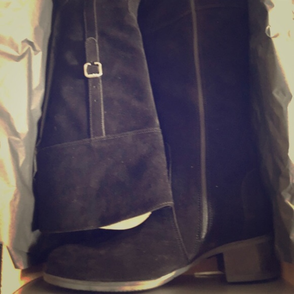 La Canadienne Velvit Suede Mid-Calf Boots